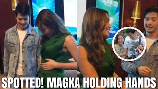 KathDen Latest Update Today April 27,2024 | SPOTTED! Magka HOLDING HANDS