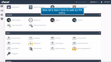 How to Add an MX Entry in cPanel