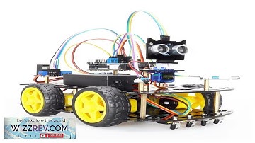 TSCINBUNY Automation Smart Robot Car Kit for Arduino Programming with Ultrasonic