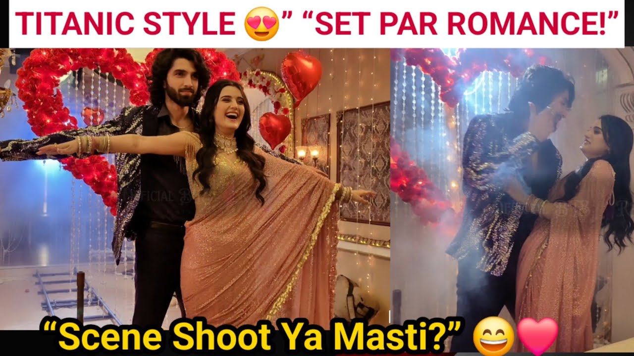 Set Par Bana Mini Titanic! Reet Raghav Ka Romantic & Funny Shoot 😍