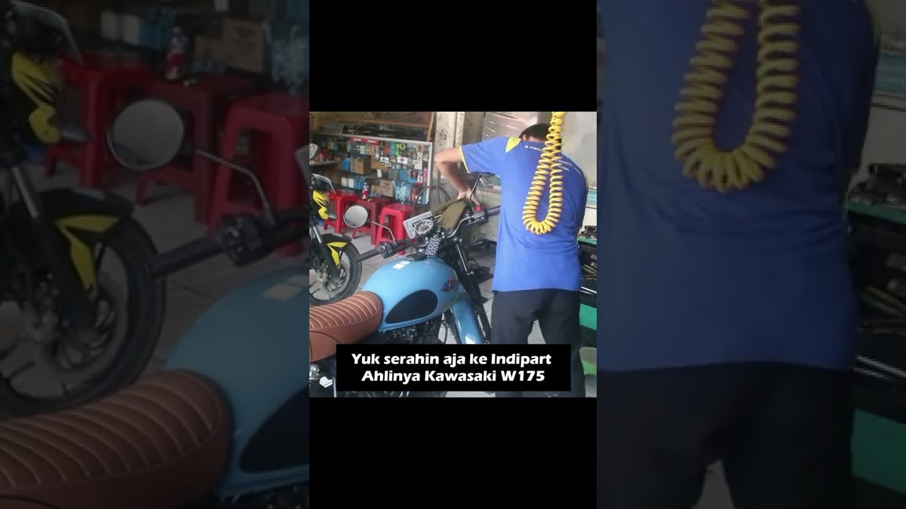 Ahlinya Kawasaki W175 - Indipart Jakarta 