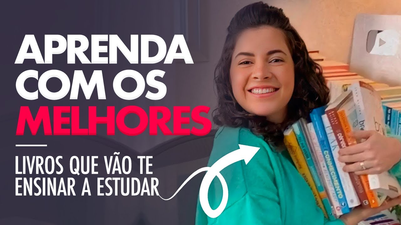 OS MELHORES LIVROS SOBRE COMO ESTUDAR | Laura Amorim