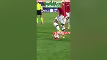 YOLO | Real Time#objectdetection #computervision#ai #pytorch#deeplearning#app#football#videos#shorts