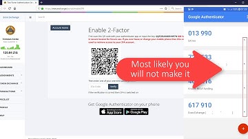 Ecex Exchange - Set Up 2FA Revisited