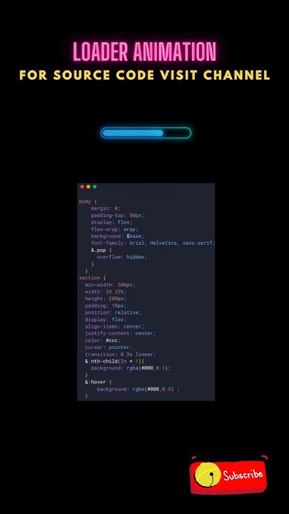 Simple CSS Loader = Next-Level UI 😍 #Shorts - YouTube