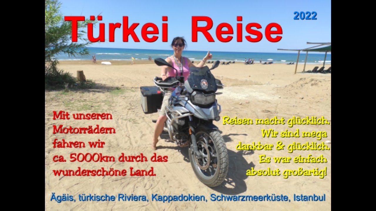 Motorradreise durch die Türkei 2022