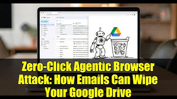 Zero-Click Agentic Browser Attack: How Emails Can Wipe Your Google Drive