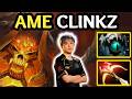 🔥 How AME Plays CLINKZ Carry — 16000 MMR The Uncrowned King 🔥 Dota 2 Gameplay