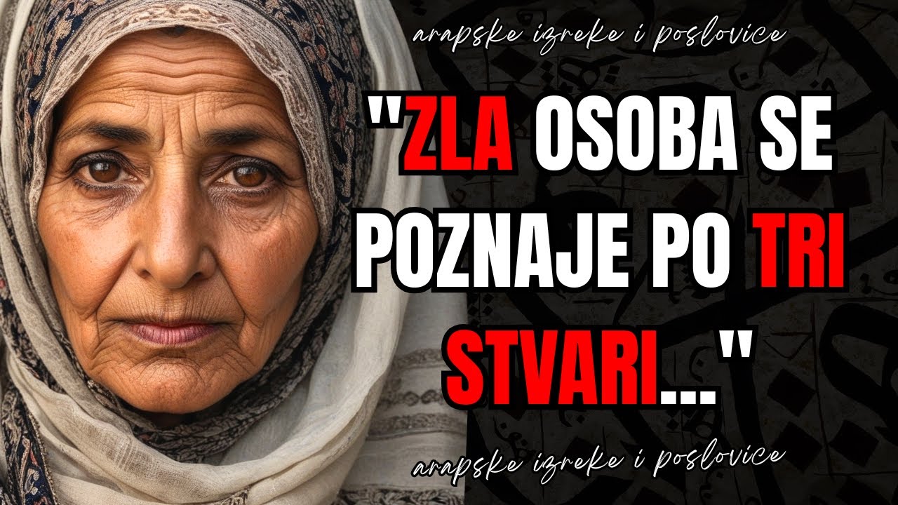 Nevjerovatne Arapske Mudrosti koje do sada niste čuli