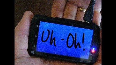 Z Edge Dash Cam - Not recording, Green and Blue screens, Buttons not working