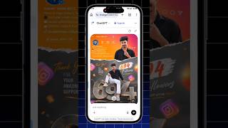 Instagram Milestone Poster Kaise Banaye | Instagram Profile Followers Poster Editing😎