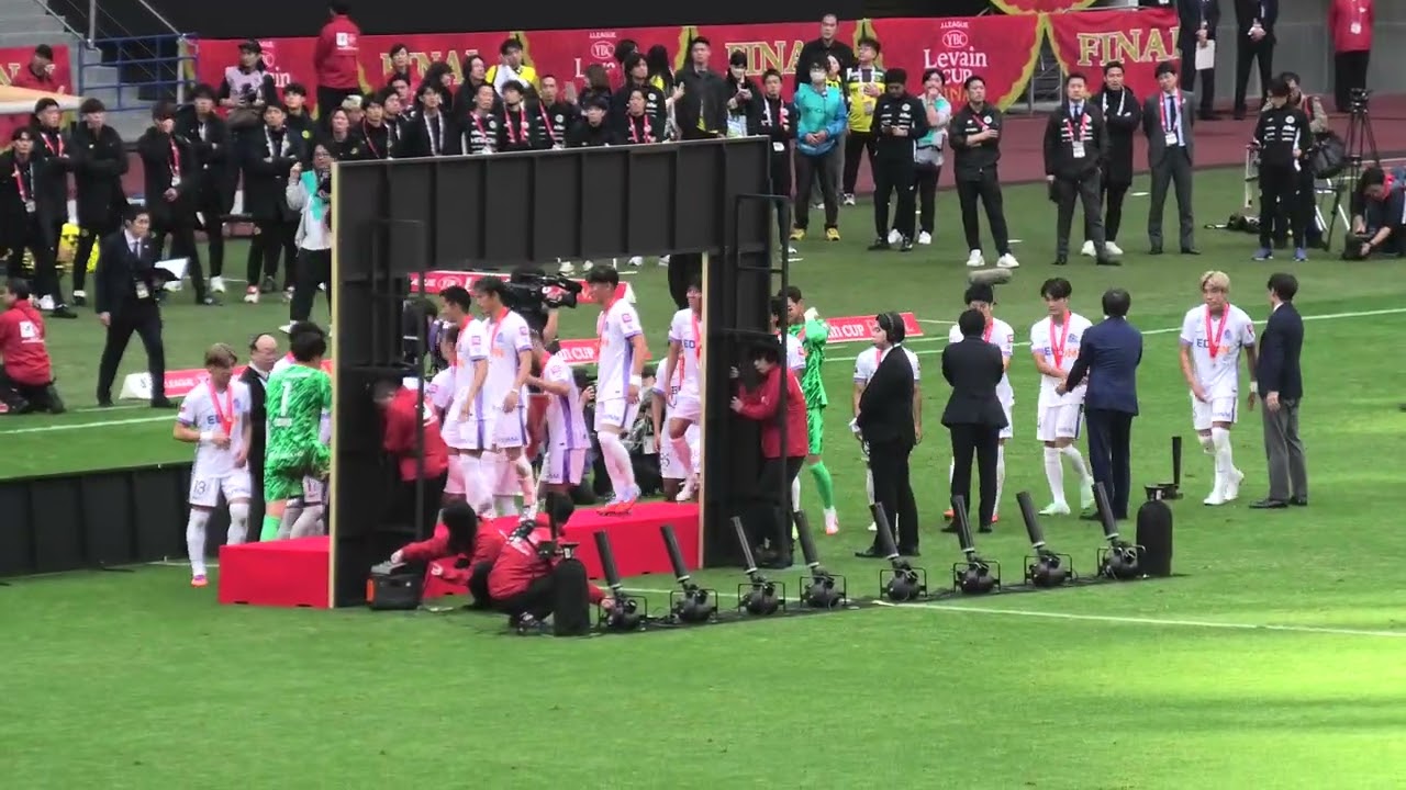 2025.11.01 サンフレッチェ広島 ルヴァンカップ優勝からの表彰式