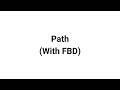 Path (with FBD)