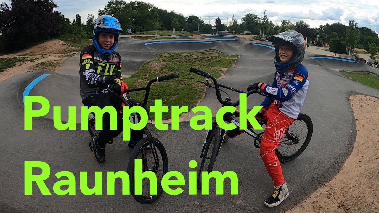 Pump Track Raunheim Pumptrack Raunheim mit Ville - YouTube