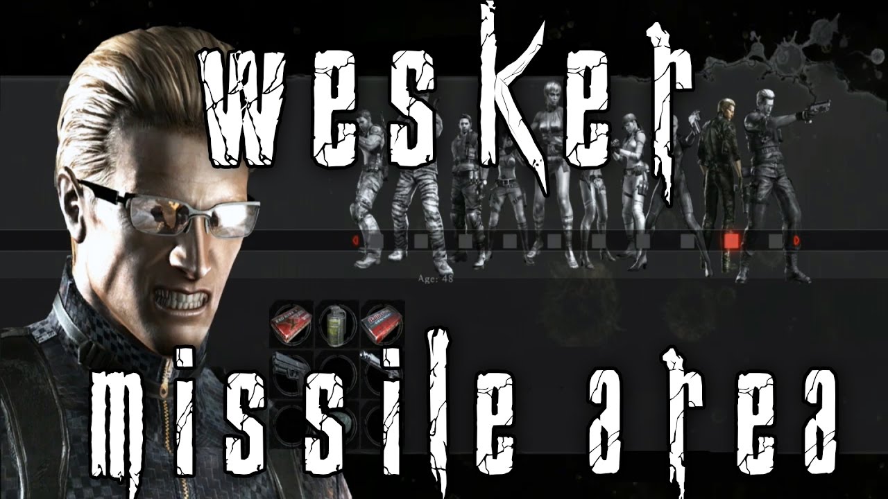Resident Evil 5 Mercenaries: Wesker Midnight - Missile Area (Commentary)
