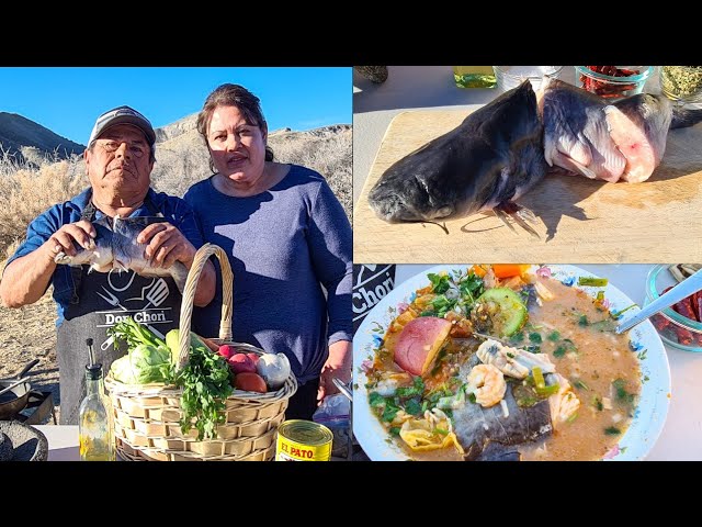 Caldo de pescado con camarones Receta de Misael Angel- Cookpad