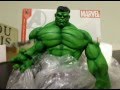 The incredible hulk mini bust unboxed  gentle giant ltd