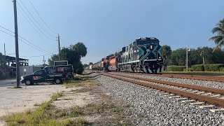 FEC TRAIN 105 @ MP 256.5 @ 6:10pm 5/6/25 Perfect View