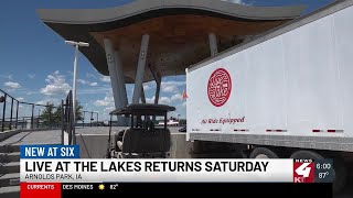 Live at the Lake concert series returns to Arnolds Park