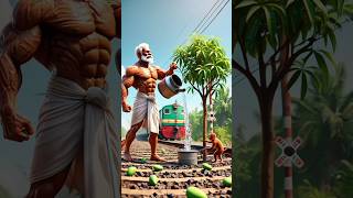 the farmer finds a magic mango tree#shortsvideos #ai #animation #facts