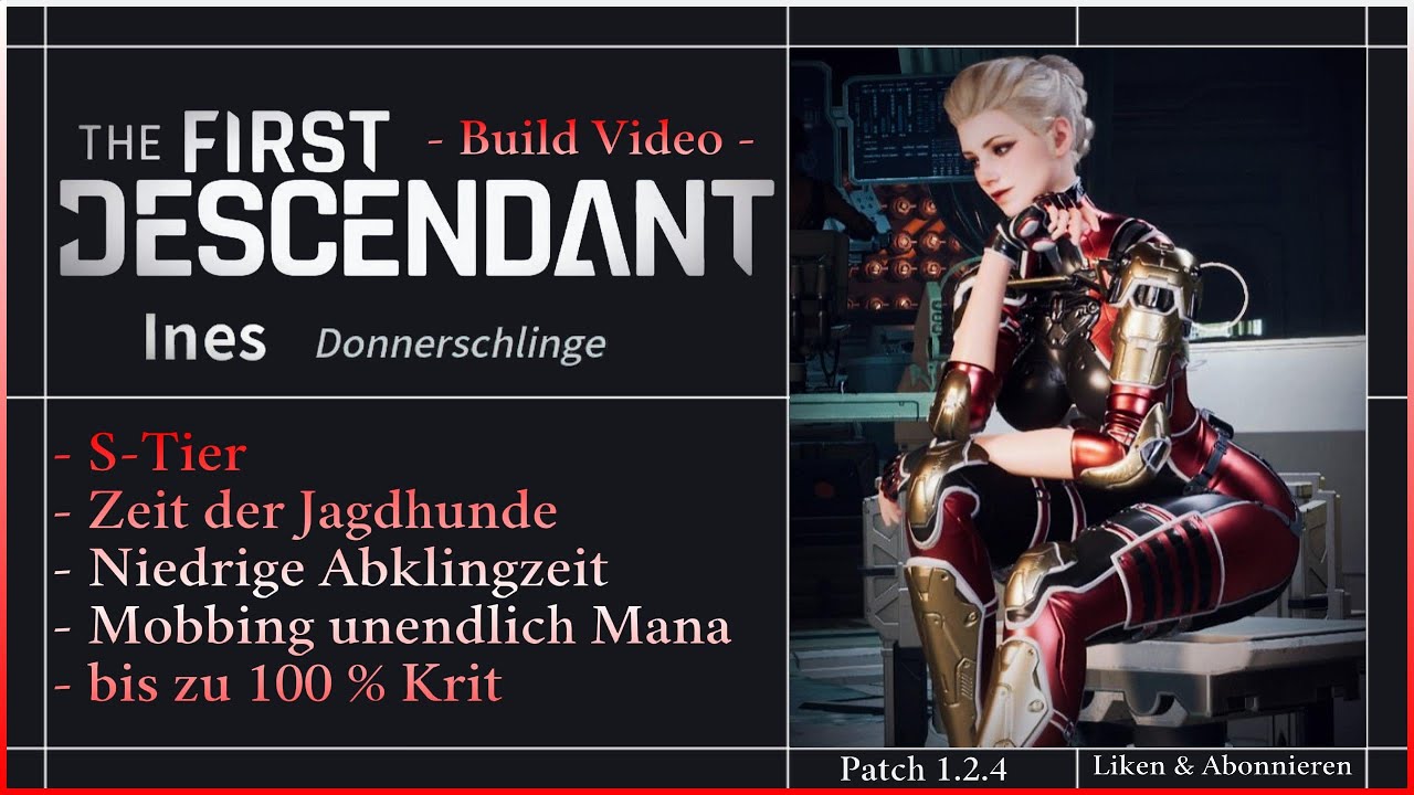 Die Neue Meta in Action! Bis zu 100% Krit | Ines Build | The First ...