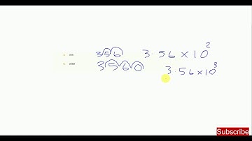 How to write numbers in Standard Form (CSEC  Math)  -Learning with the Passleys