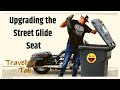 Changing the stock Harley-Davidson seat and upgrading to a New LePera Seat on my 2019 Street Glide.
