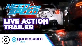 Need For Speed Live Action Trailer At Gamescom 2015