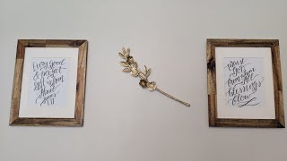 How to Hang a Floating Wall Decoration by Unconventional Thinker 47 views 5 years ago 7 minutes, 36 seconds