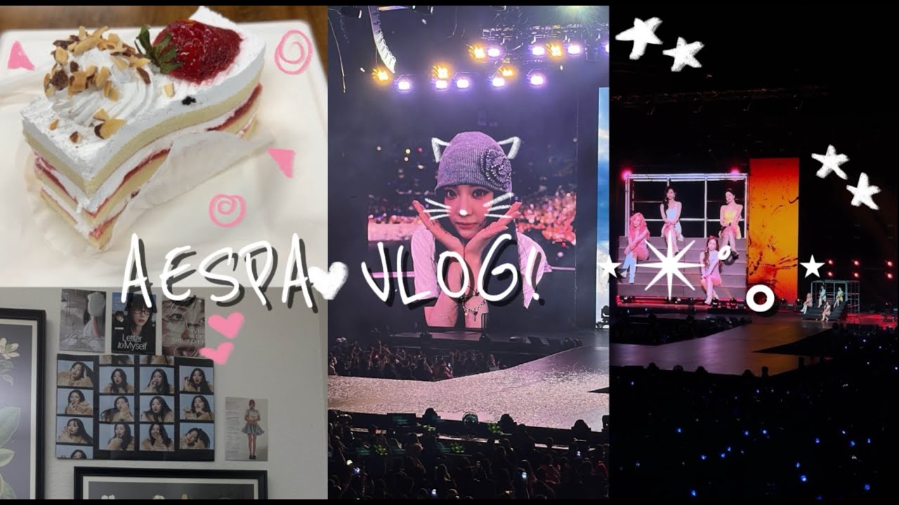 [AESPA VLOG] synk parallel line in Orlando 2025 + room tour