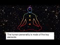 The human personality is made of five key elements