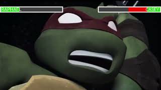 | RAPHAEL VS CASEY JONES | FIGHT SCENE  |TMNT 2012 |