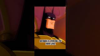Batman is coercing the Dark Lord.#shortvideo #shorts #foryou #animation
