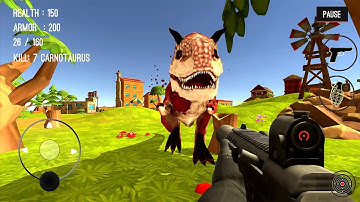 Dinosaur Hunter Dino City 2017 Android Gameplay - Part 1