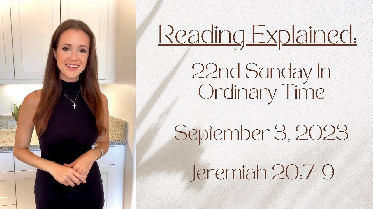 Reading Explained: Jeremiah 20:7-9