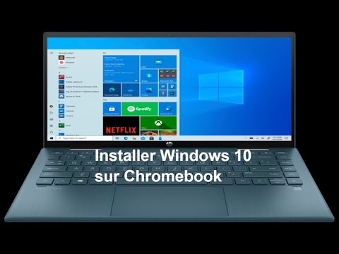 Comment installer un système windows 10 sur chromebook