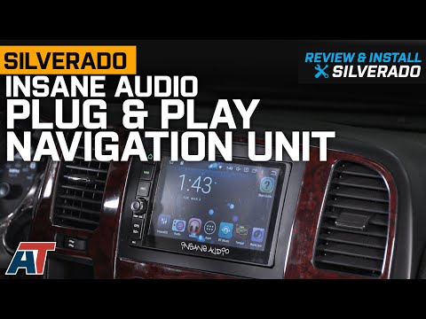 2007 2013 SIlverado 1500 Insane Audio Plug & Play Navigation Unit Review & Install