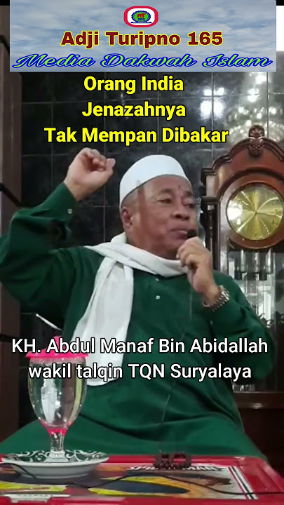 Jenazahnya Tak Bisa Dibakar, #abahanom #tqnsuryalaya #sufi#shorts