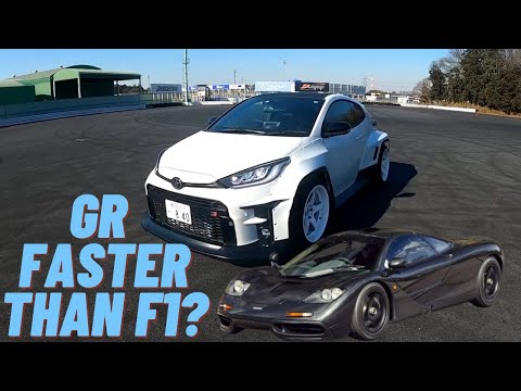 GR Yaris faster at Tsukuba Circuit than Mclaren F1 (Yaris GR carwow)