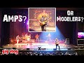 Gig vlog  does anyone even need real amps anymore modelers modelers modelers