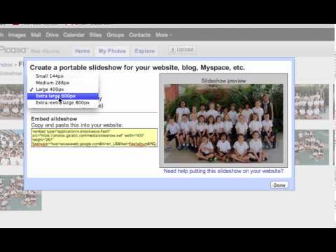 iPhoto to Picasa