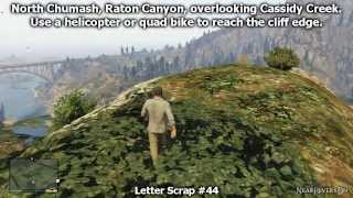 GTA V: Letter Scraps Guide & A Mystery, Solved Trophy/Achievement