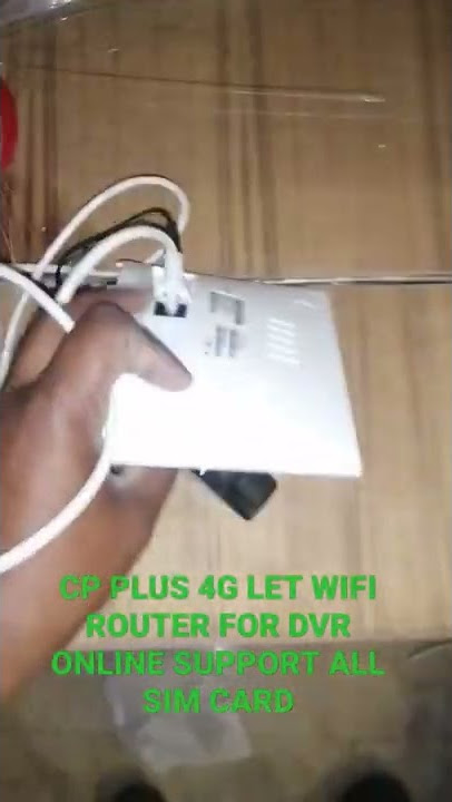 CP PLUS 4G WIFI ROUTER | CP PLUS KA SIM WALA WIFI ROUTER |  CP 4G LET ROUTER |
