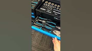 #DuraTech 139PCS Two Drawers Portable Steel Box Tool Kit🪛Love These Organized Stuffs💗
