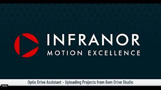 Optio Drive Assistant Tutorial - Project File Transfer from Gem Drive Studio to Optio