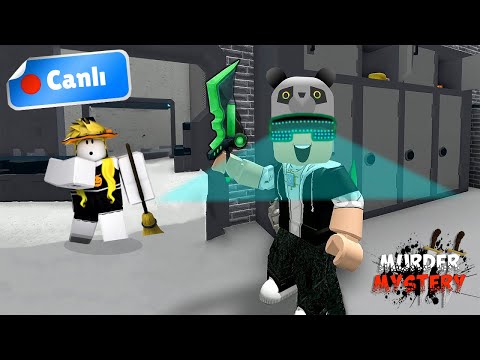 CANLI: Murder Mystery 2 Oynuyoruz - Roblox