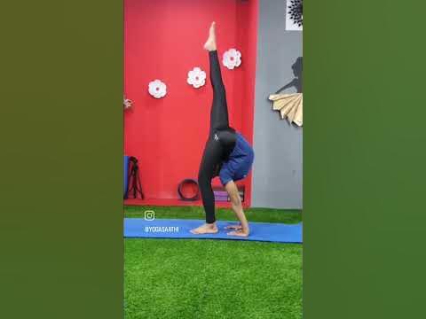 Chakrasana/One Leg Chakrasana/Advanced Asana/Backbending Asana - Yoga ...