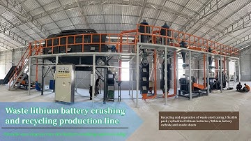 Lithium battery recycling treatment equipment: sustainable power for new energy vehicles