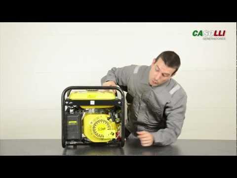 Casolli – Informacion Generador Gasolina 2500w