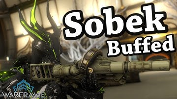 Warframe | Sobek [Buffed] (4 Forma Build)